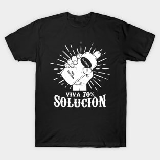 Quarantine Social Distancing Stay Home Viva la Revolucion Funny Meme T-Shirt